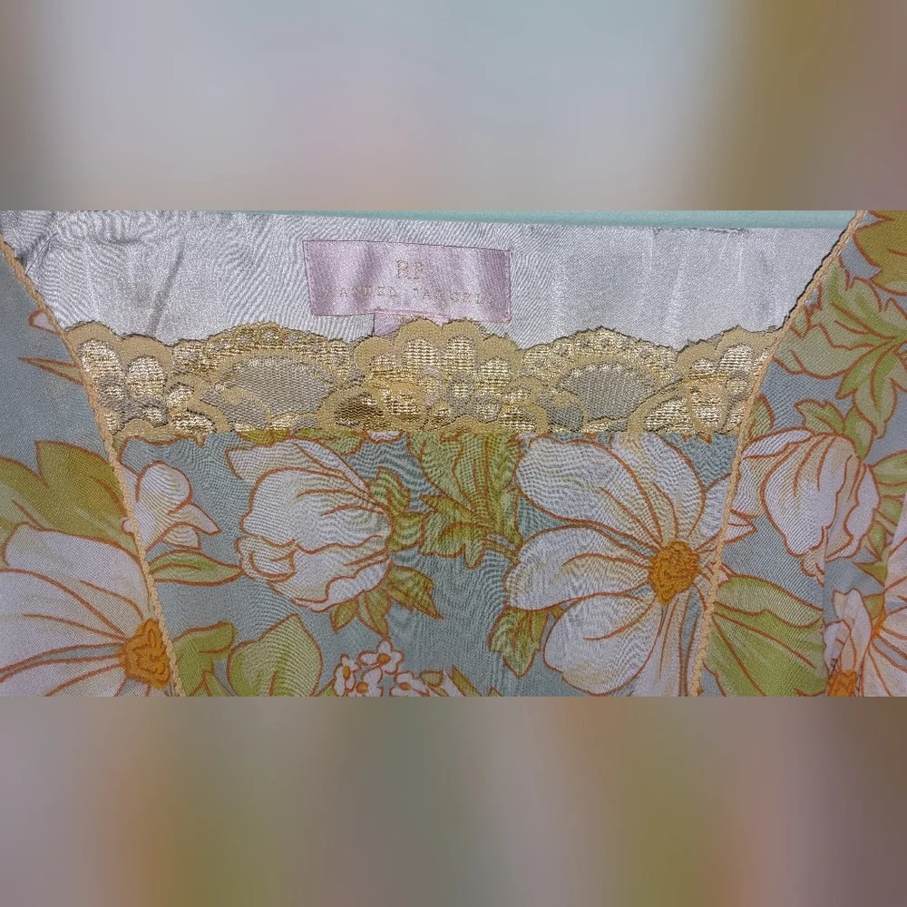 Free People x Rachel Parcell Chiffon Floral Dress - Picture 6 of 12